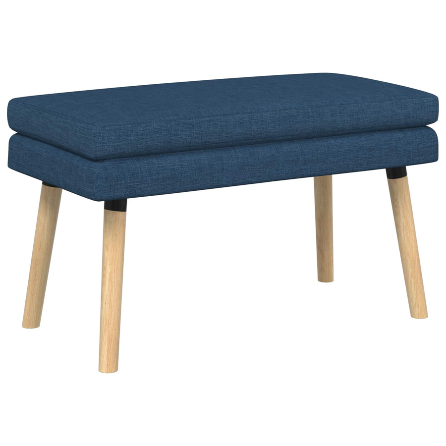 Dubbel Laagige Bank Blauw 80 x 40 x 47 cm Stof