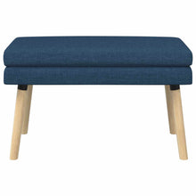 Dubbel Laagige Bank Blauw 80 x 40 x 47 cm Stof