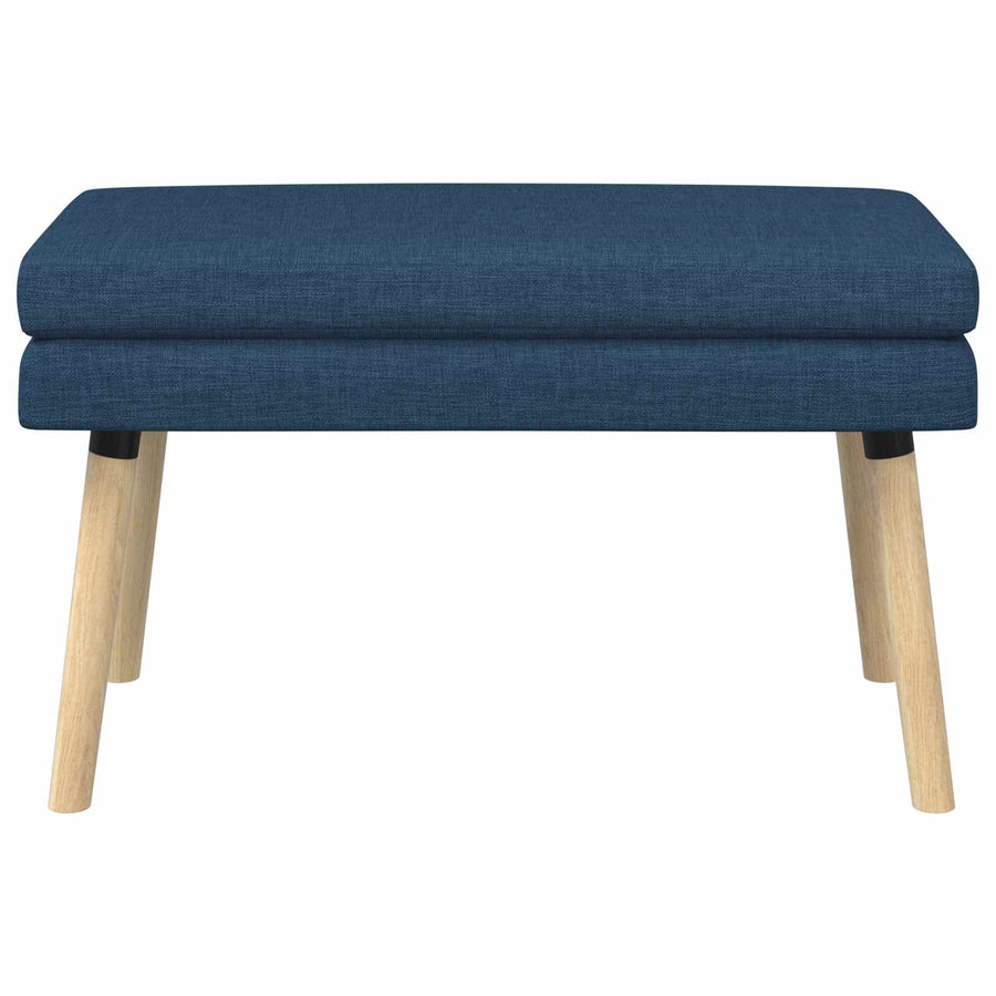 Dubbel Laagige Bank Blauw 80 x 40 x 47 cm Stof
