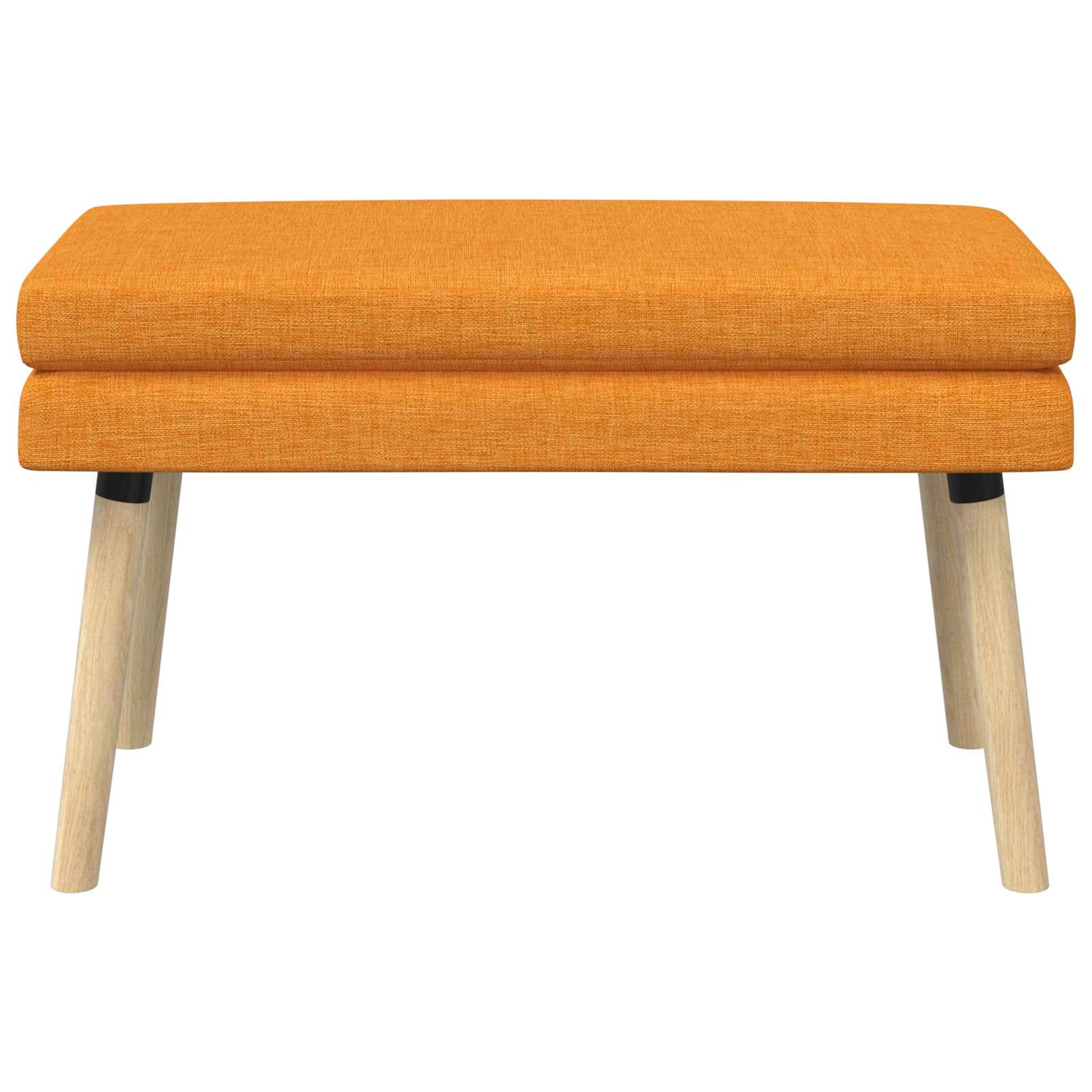 Dubbel Laagige Bank Donkergeel 80 x 40 x 47 cm Stof