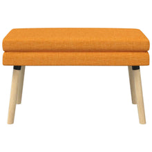 Dubbel Laagige Bank Donkergeel 80 x 40 x 47 cm Stof
