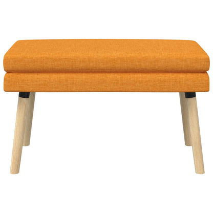 Dubbel Laagige Bank Donkergeel 80 x 40 x 47 cm Stof