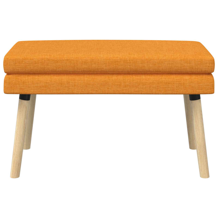 Dubbel Laagige Bank Donkergeel 80 x 40 x 47 cm Stof