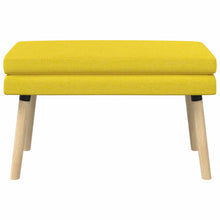 Dubbel Laagige Bank Lichtgeel 80 x 40 x 47 cm Stof