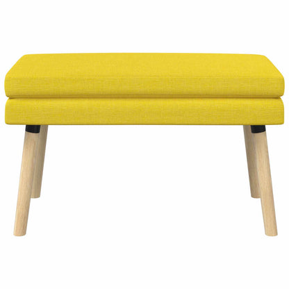 Dubbel Laagige Bank Lichtgeel 80 x 40 x 47 cm Stof
