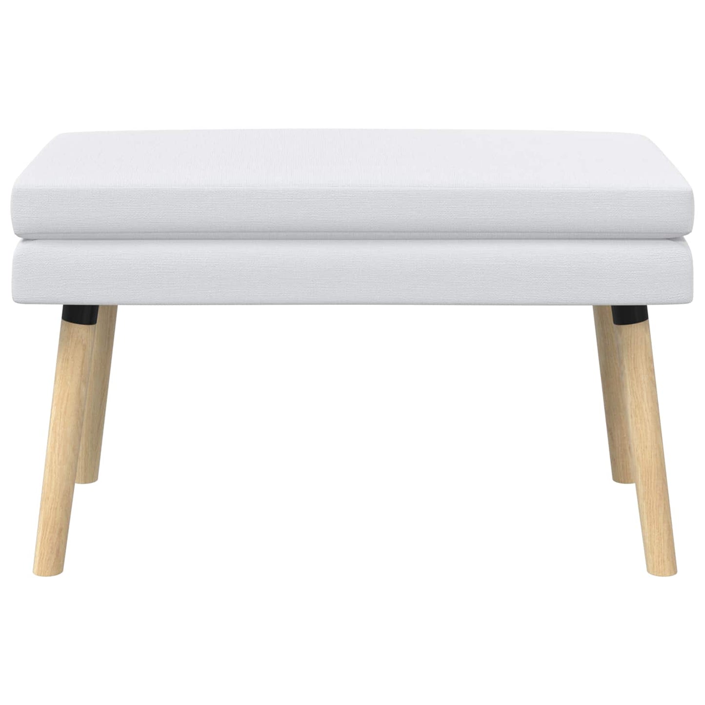 Dubbel Laagige Bank Wit 80 x 40 x 47 cm Stof