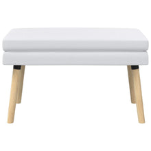 Dubbel Laagige Bank Wit 80 x 40 x 47 cm Stof