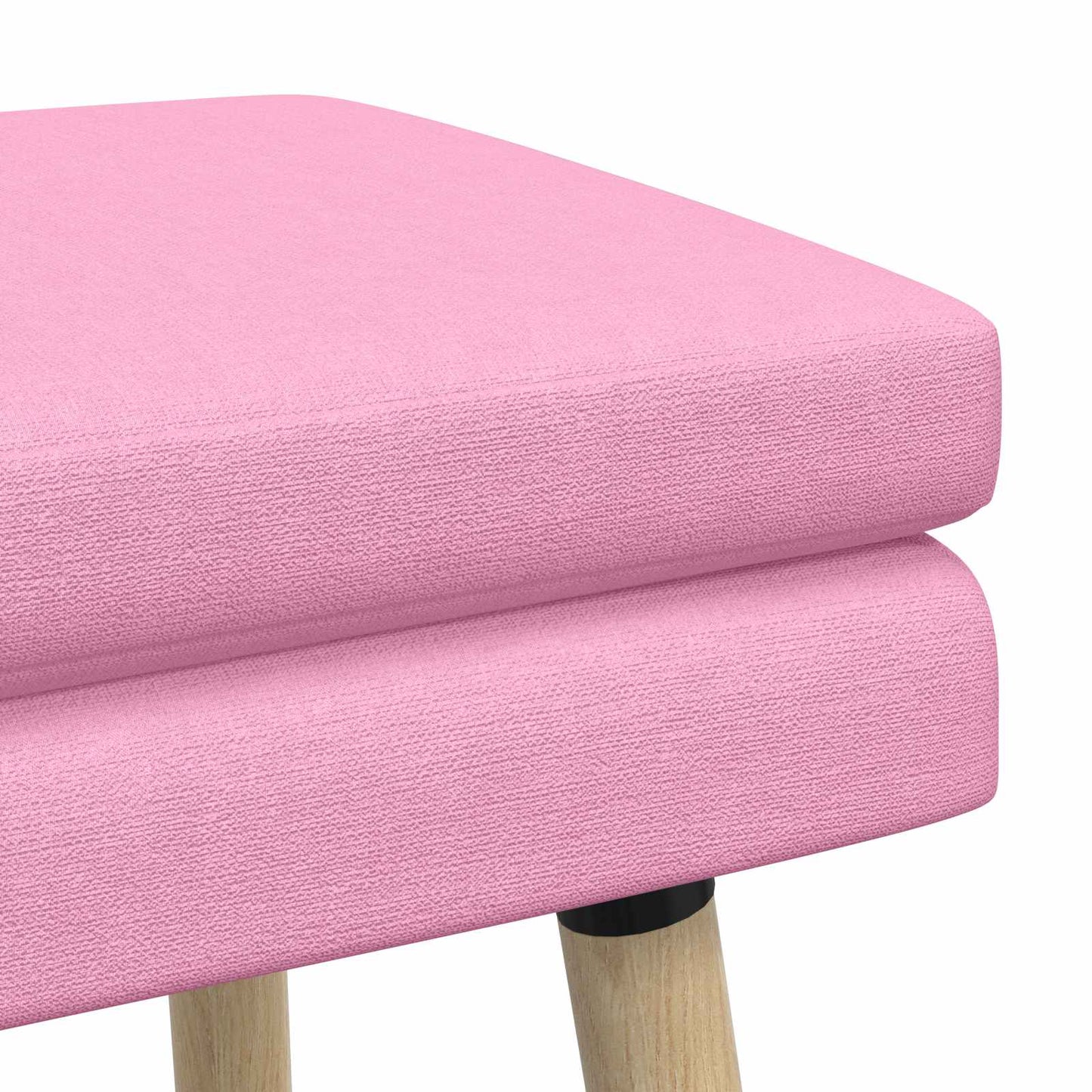 Dubbel Laagige Bank Roze 80 x 40 x 47 cm Stof