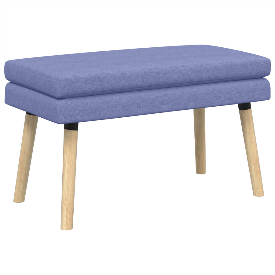 Dubbel Laagige Bank Jeans Blauw 80 x 40 x 47 cm Stof