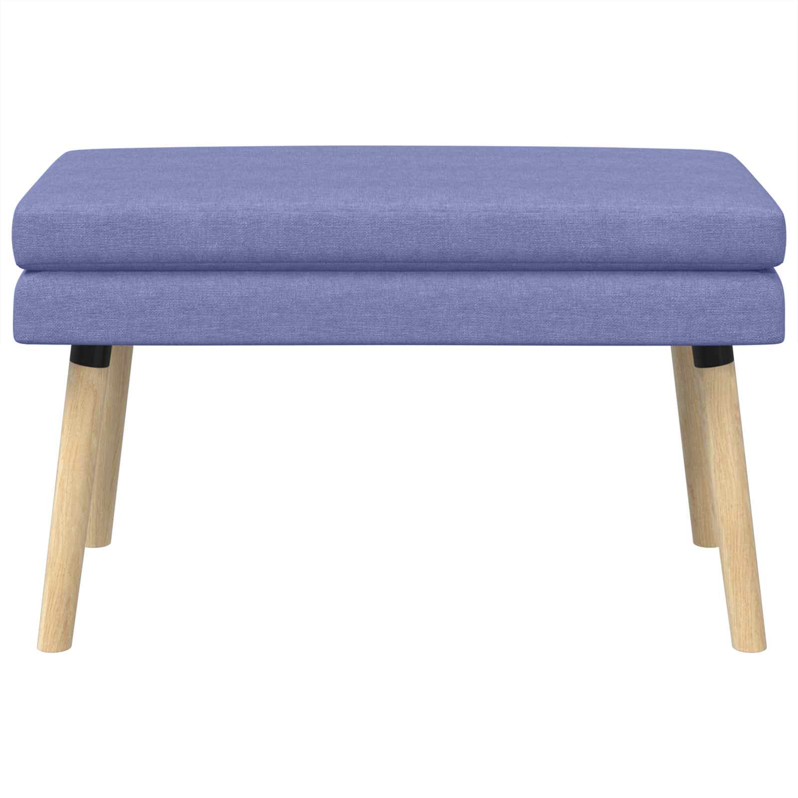 Dubbel Laagige Bank Jeans Blauw 80 x 40 x 47 cm Stof