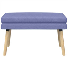 Dubbel Laagige Bank Jeans Blauw 80 x 40 x 47 cm Stof