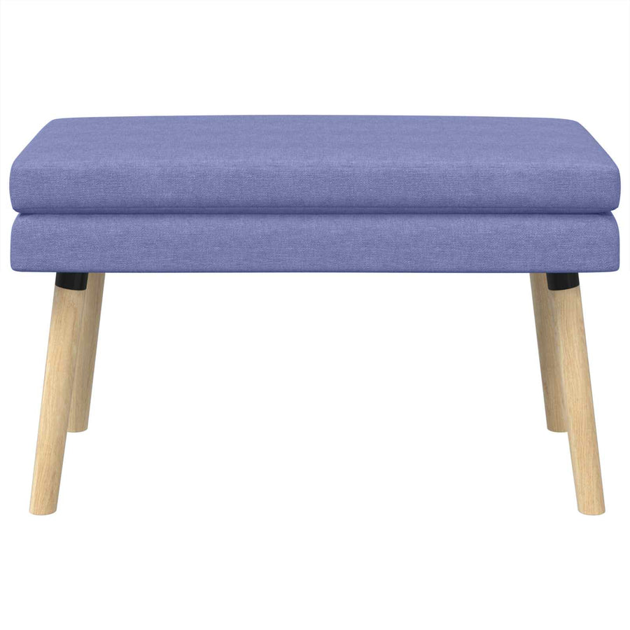 Dubbel Laagige Bank Jeans Blauw 80 x 40 x 47 cm Stof