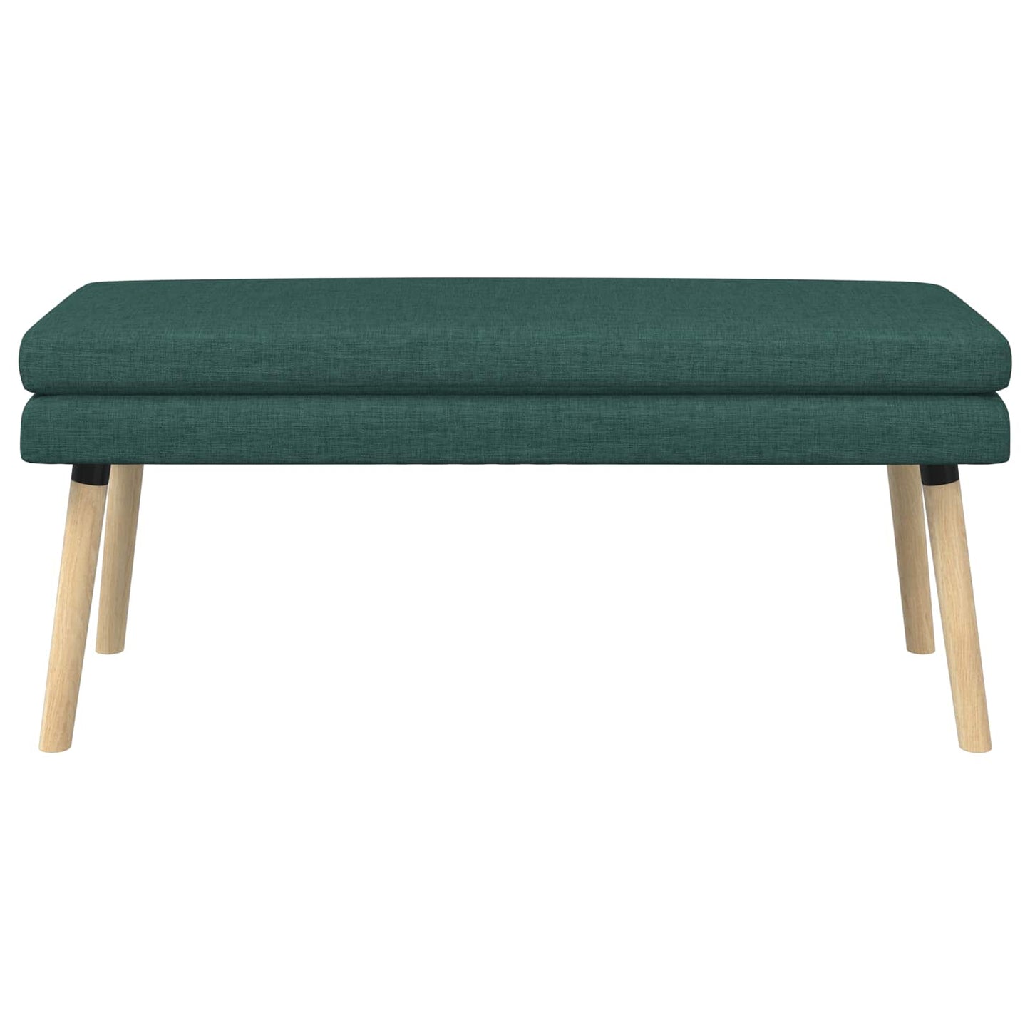 Dubbel Laagige Bank Donkergroen 110 x 40 x 47 cm Stof