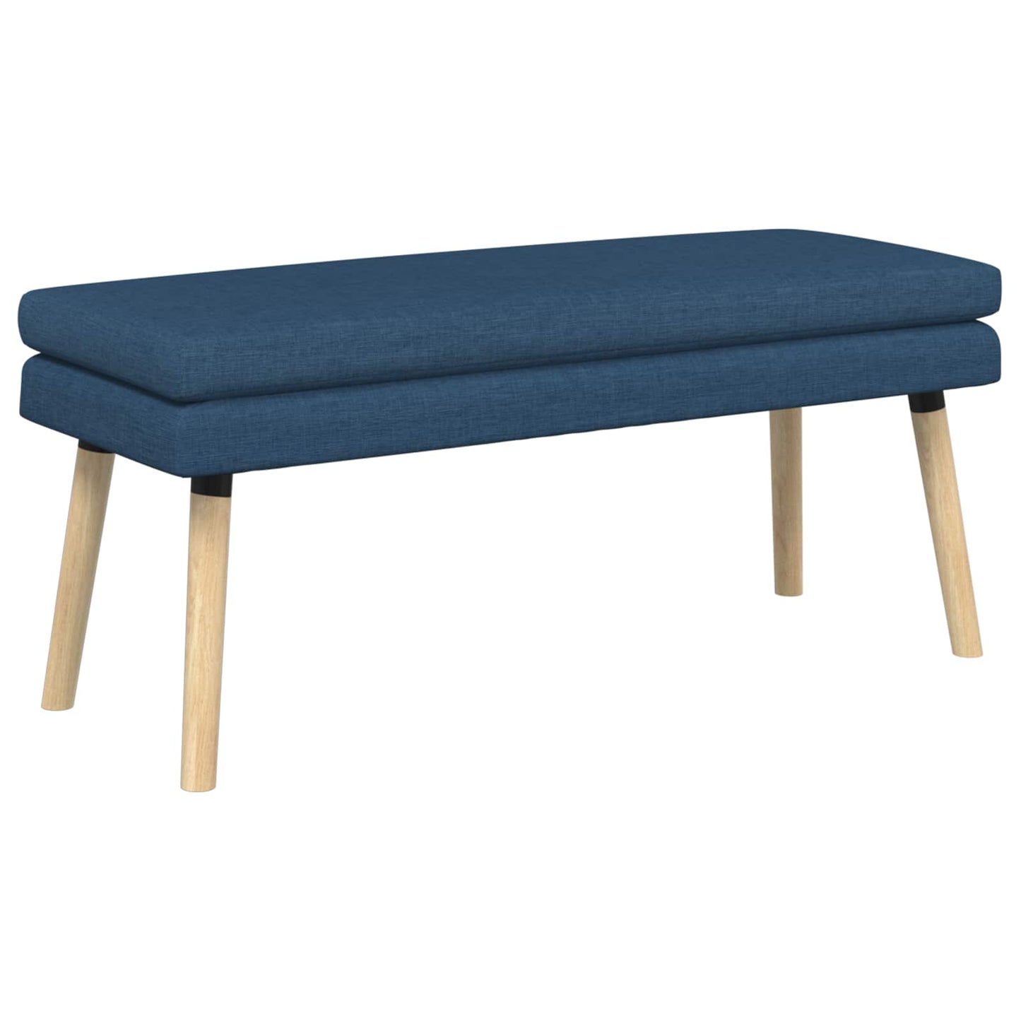 Dubbel Laagige Bank Blauw 110 x 40 x 47 cm Stof