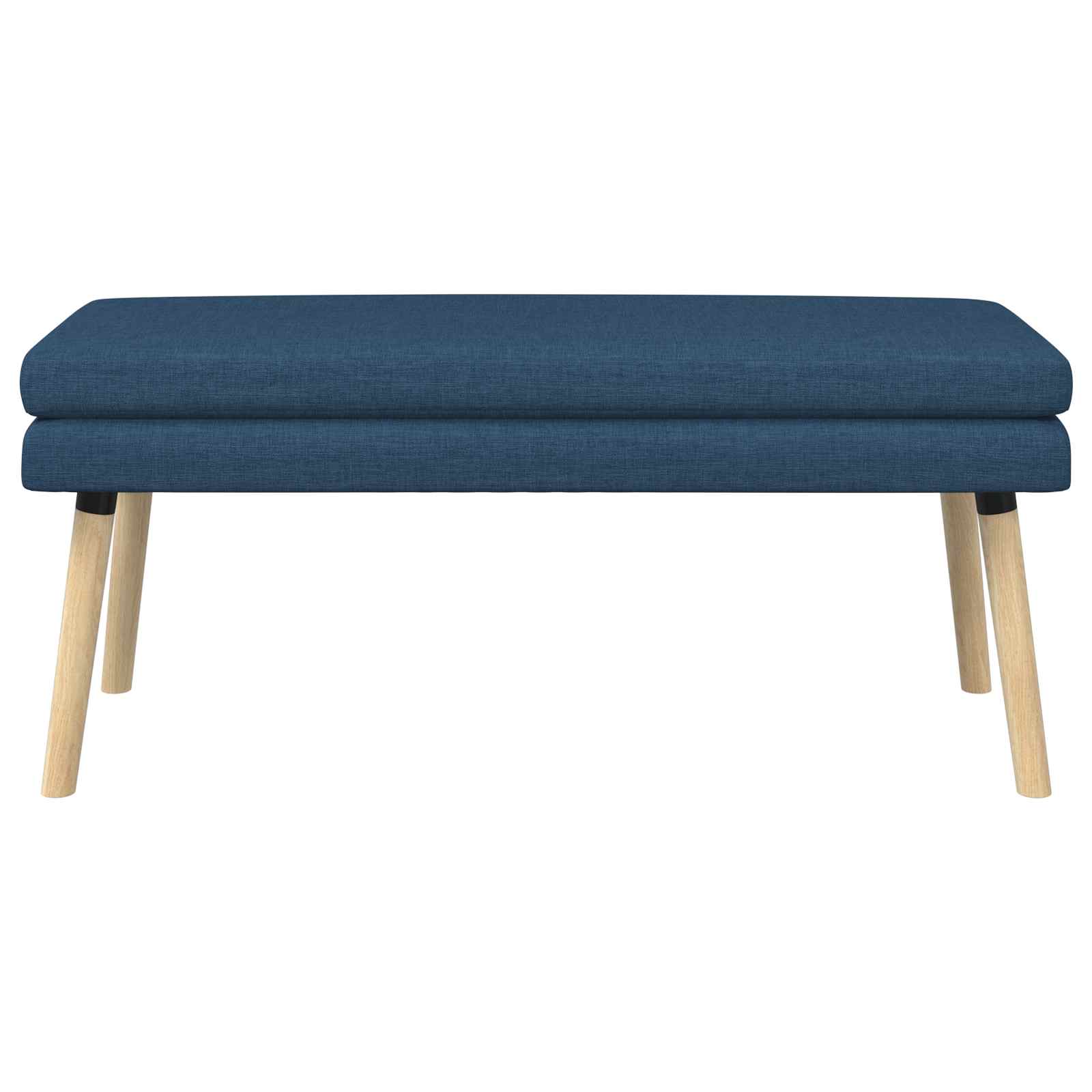 Dubbel Laagige Bank Blauw 110 x 40 x 47 cm Stof