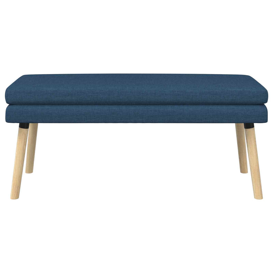 Dubbel Laagige Bank Blauw 110 x 40 x 47 cm Stof