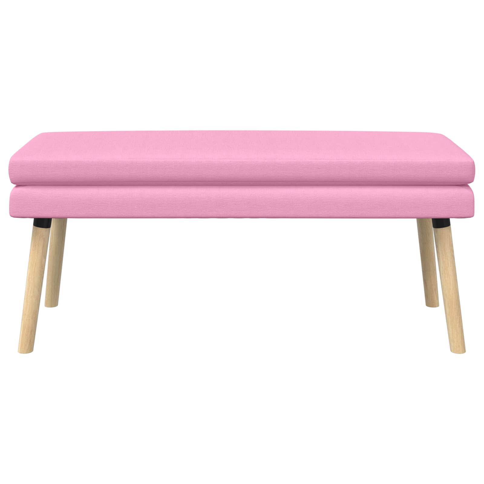 Dubbel Laagige Bank Roze 110 x 40 x 47 cm Stof