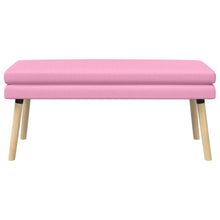 Dubbel Laagige Bank Roze 110 x 40 x 47 cm Stof