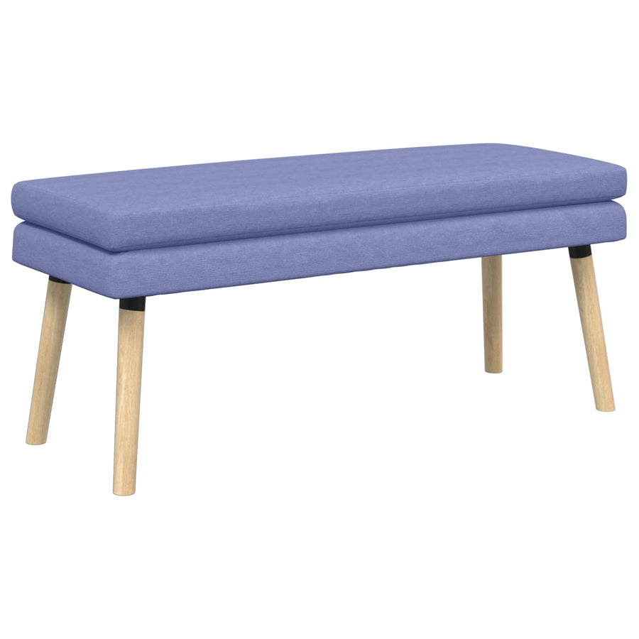Dubbel Laagige Bank Jeans Blauw 110 x 40 x 47 cm Stof