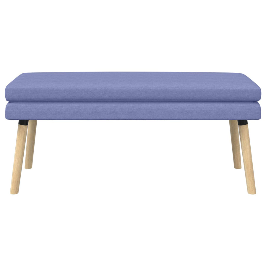 Dubbel Laagige Bank Jeans Blauw 110 x 40 x 47 cm Stof