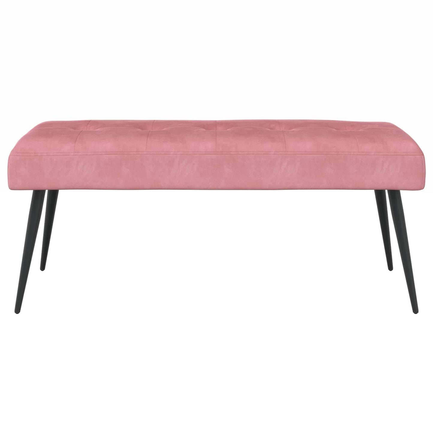 Bank met knoopverstelling Roze 80 x 40 x 46 cm Fluweel