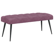 Bank fluweel paars 110x40x46 cm