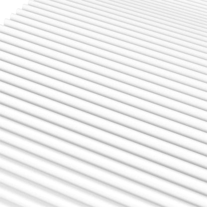 Schuimmatras H2 en H3 75 x 190 cm Wit