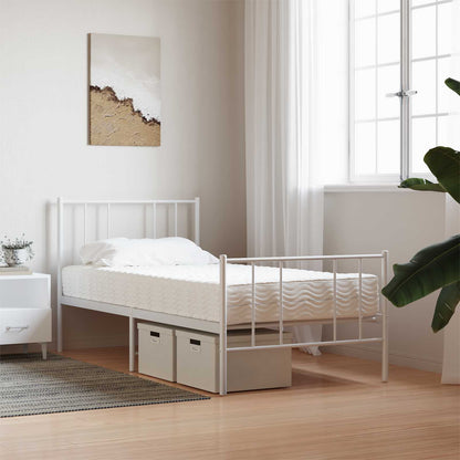 Schuimmatras H2 en H3 75 x 190 cm Wit