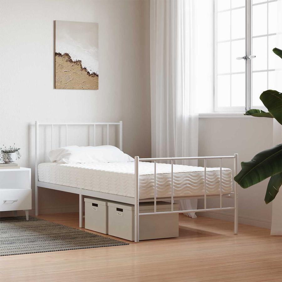 Schuimmatras H2 en H3 75 x 190 cm Wit