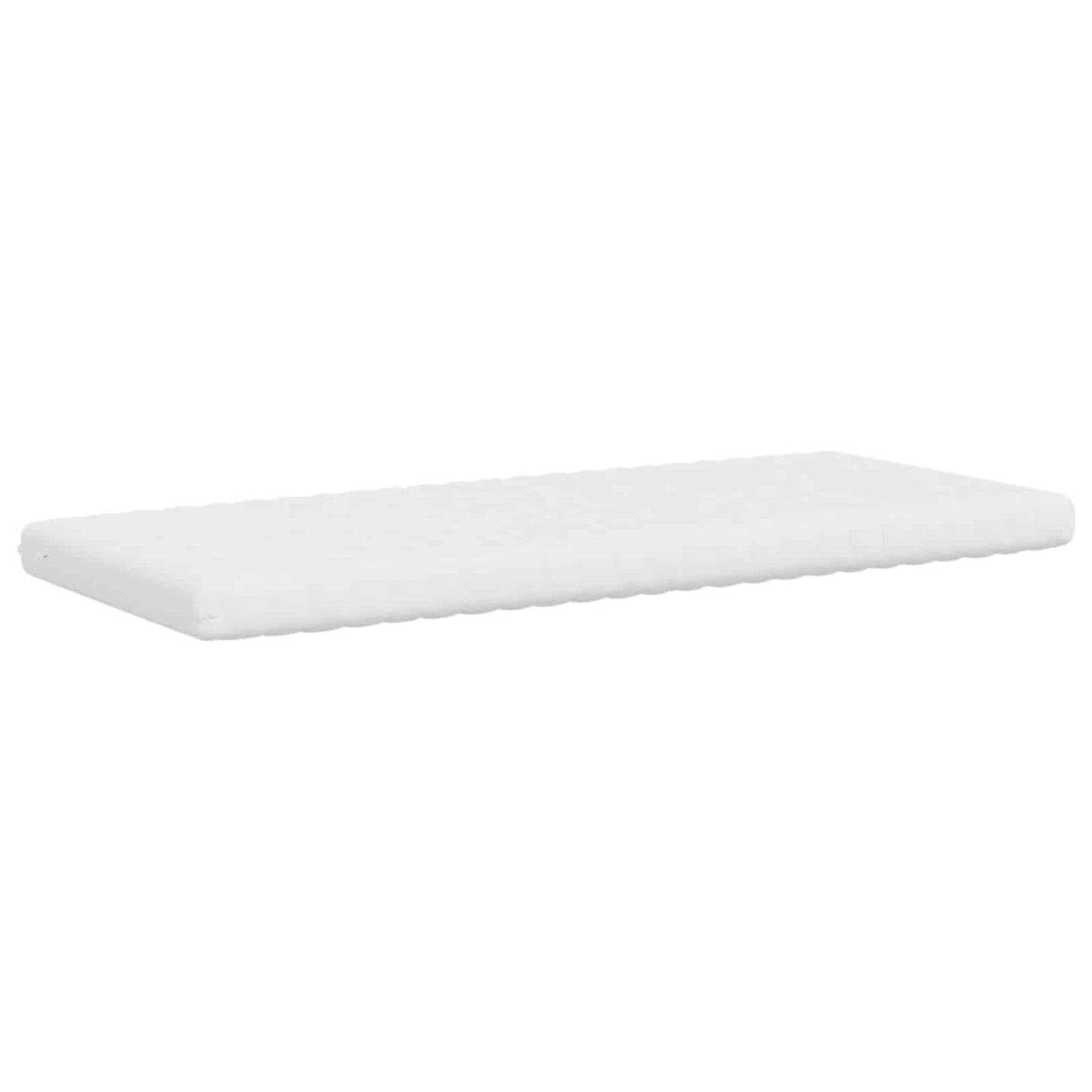 Schuimmatras 75 x 190 cm Wit