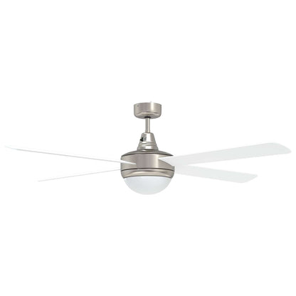 Plafondventilator met licht en afstandsbediening Ø 130 cm Wit