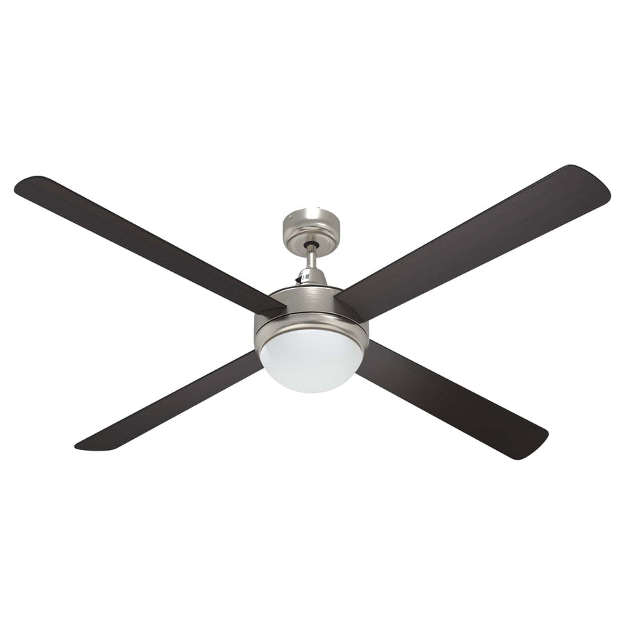 Plafondventilator met licht en afstandsbediening Ø 130 cm