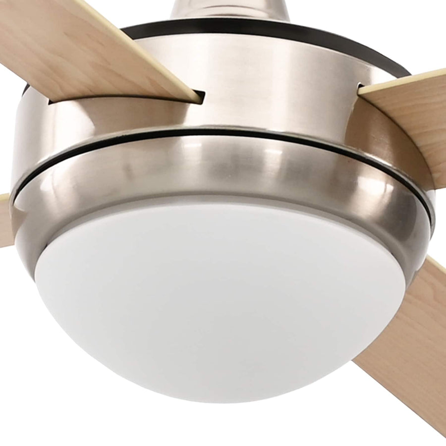 Plafondventilator met licht en afstandsbediening Ø 130 cm