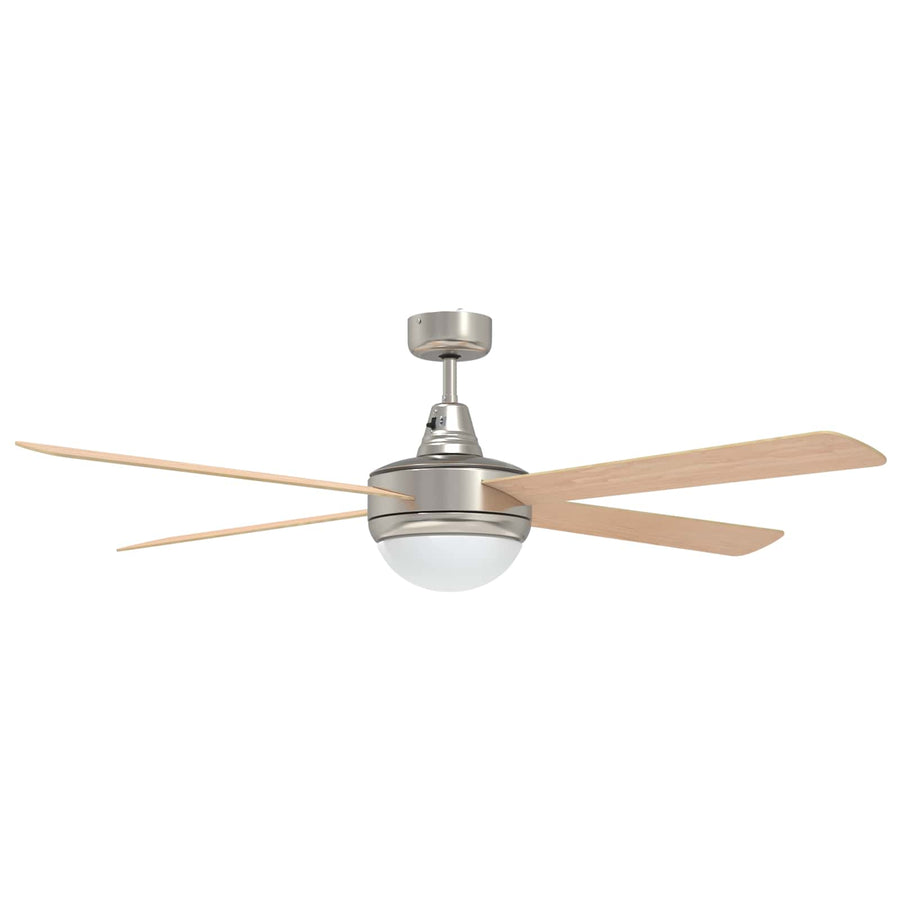 Plafondventilator met licht en afstandsbediening Ø 130 cm