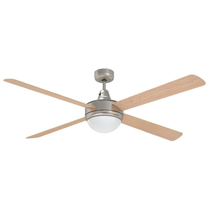 Plafondventilator met licht en afstandsbediening Ø 130 cm
