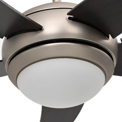 Plafondventilator met licht en afstandsbediening Ø 110 cm
