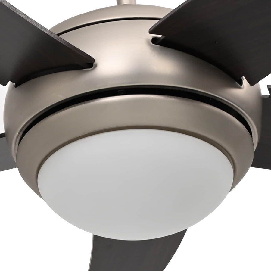 Plafondventilator met licht en afstandsbediening Ø 110 cm
