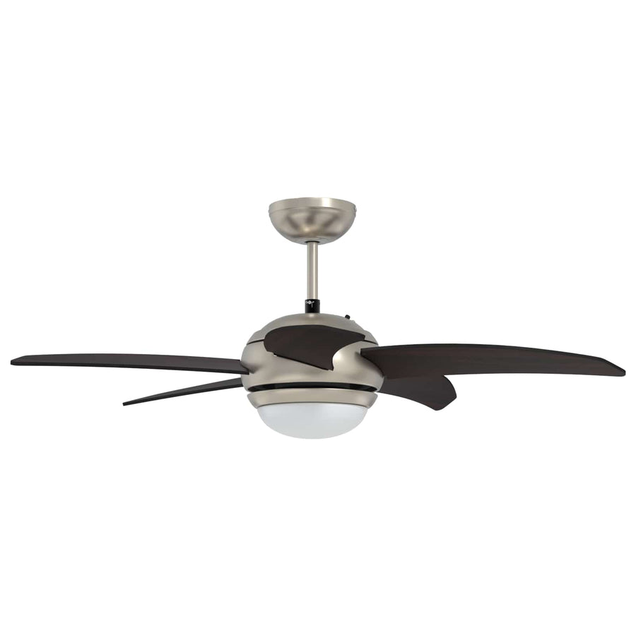 Plafondventilator met licht en afstandsbediening Ø 110 cm