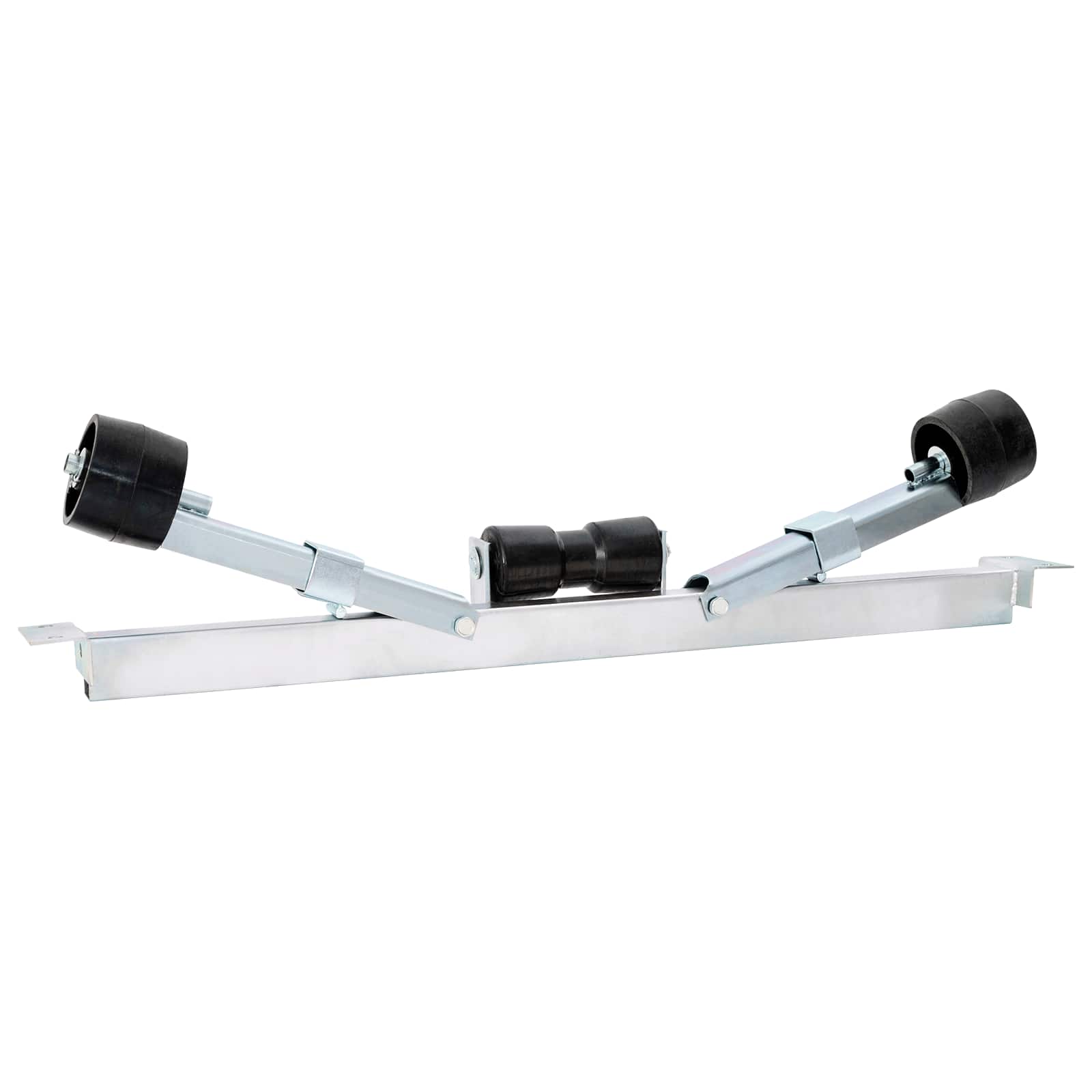 Boot Trailer Ondersteuning 90,5 x 12 x 32 cm zilver