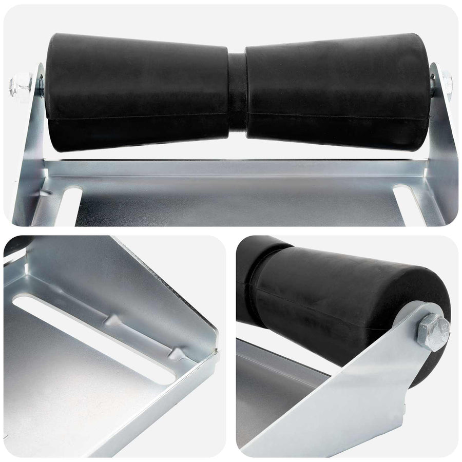 Boot Trailer Roller met Beugel 30,5 cm Gegalvaniseerd staal