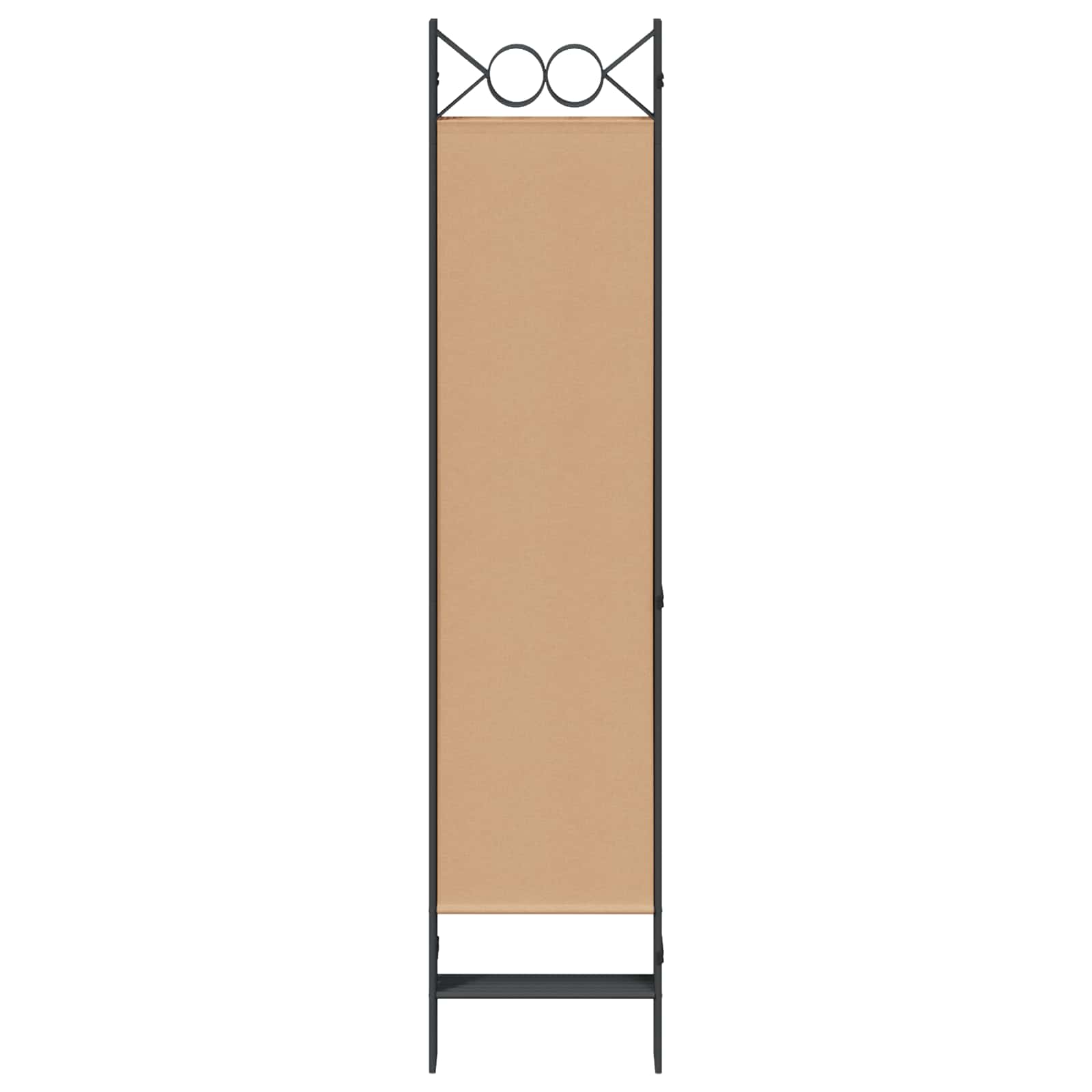 6-Panelen Kamerscherm Beige 240 x 180 cm Stof