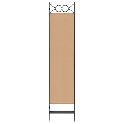 6-Panelen Kamerscherm Beige 240 x 180 cm Stof