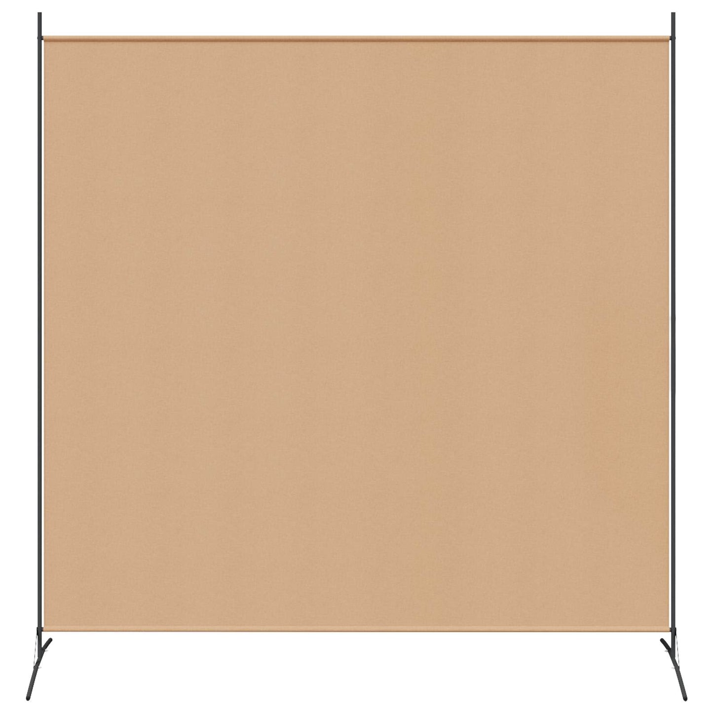 Enkele Paneel Kamerverdeler Beige 175 x 180 cm Stof