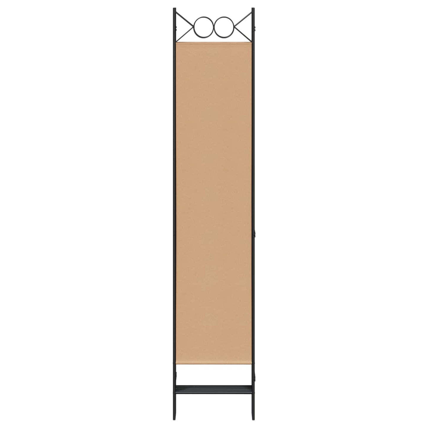 6-Panelen Kamerscherm Beige 240 x 200 cm Stof