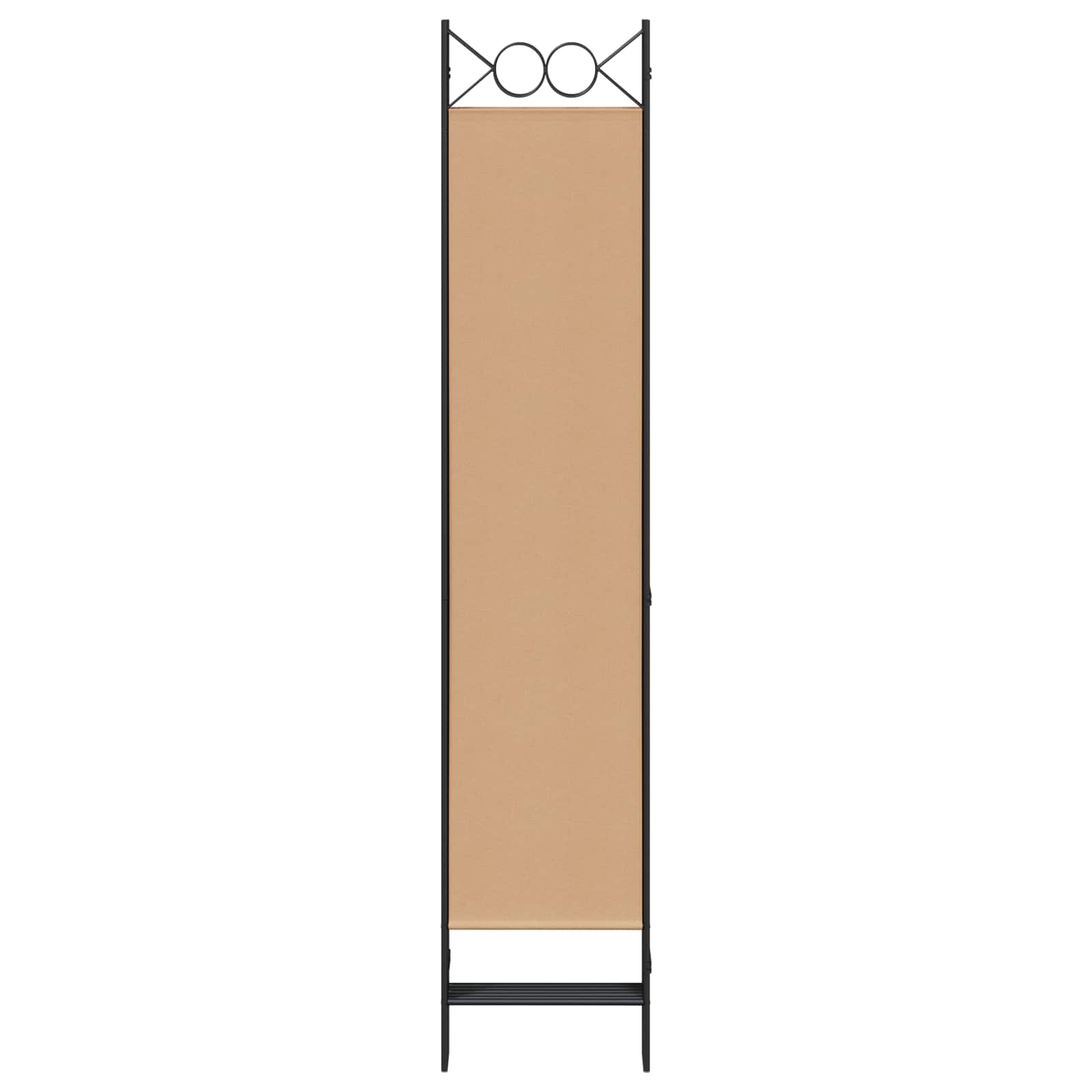 6-Panelen Kamerscherm Beige 240 x 200 cm Stof