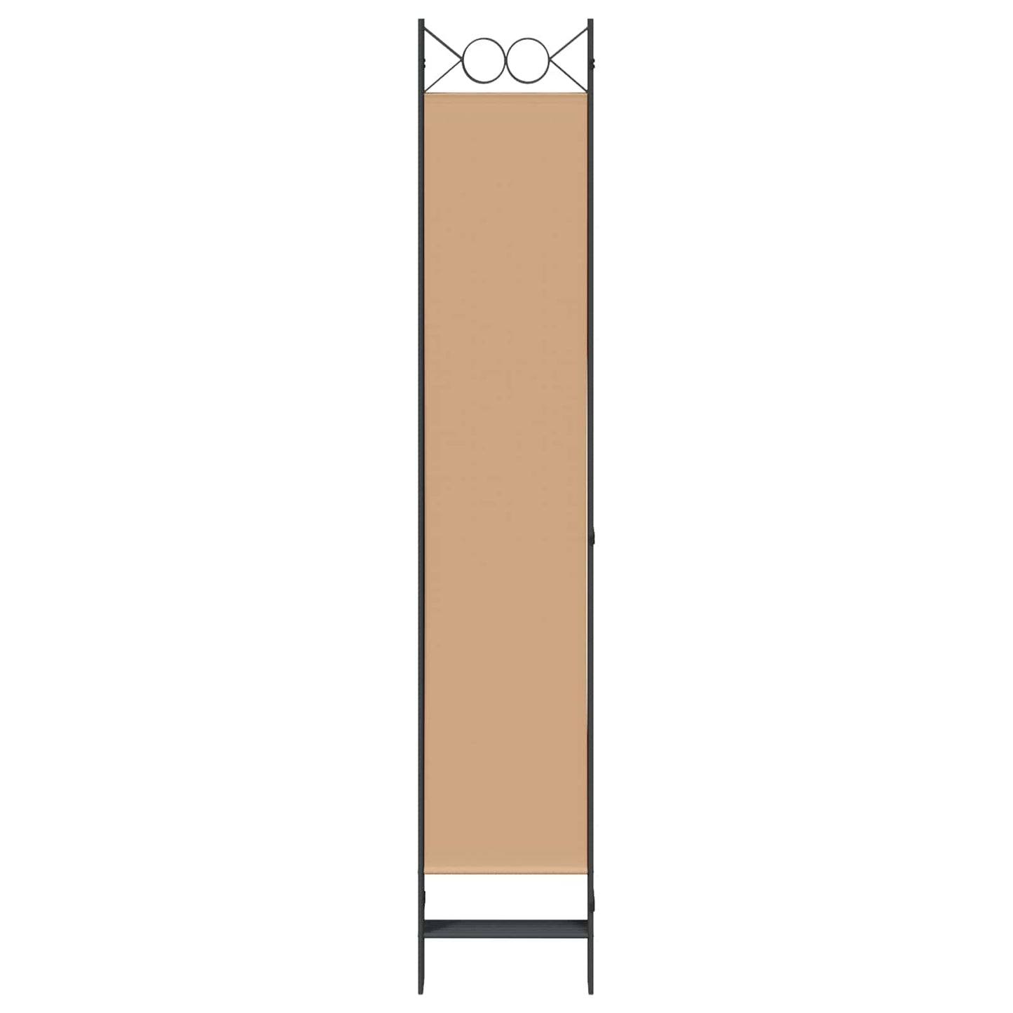 6-Panelen Kamerscherm Beige 240 x 220 cm Stof