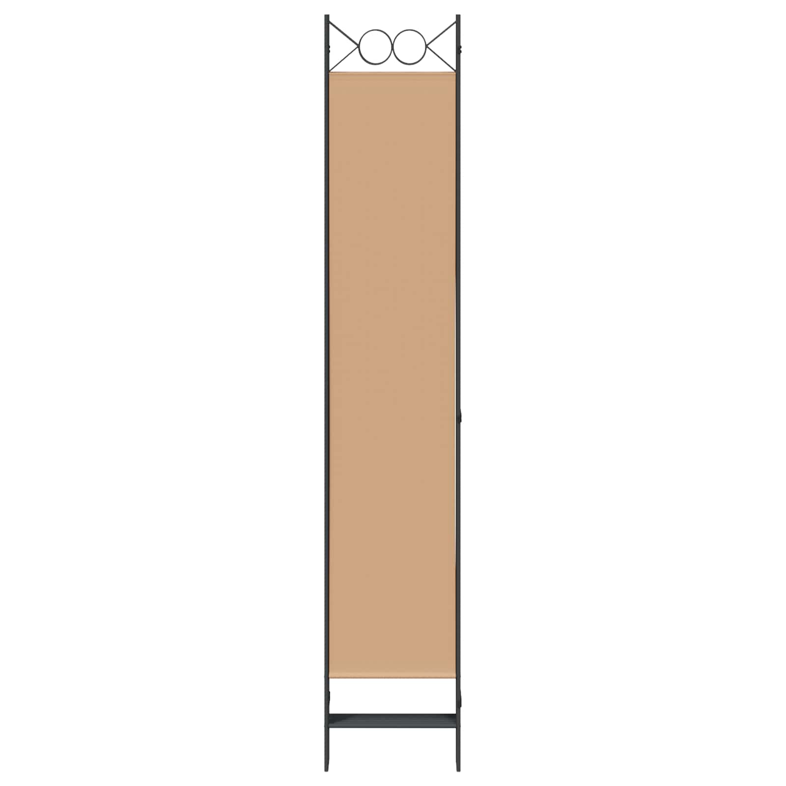 6-Panelen Kamerscherm Beige 240 x 220 cm Stof