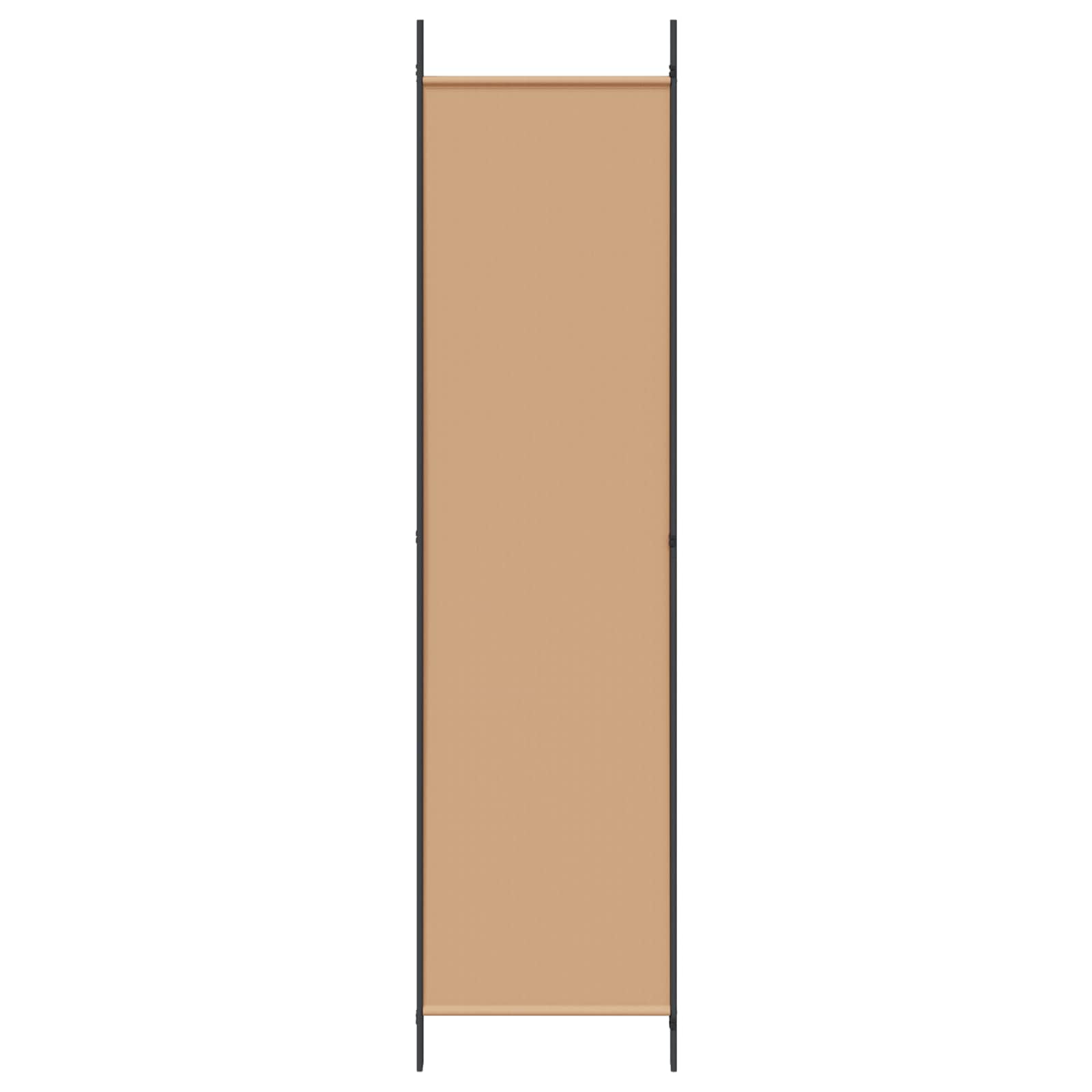 3-Panel Room Divider Beige 150 x 200 cm Stof