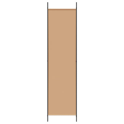 3-Panel Room Divider Beige 150 x 200 cm Stof