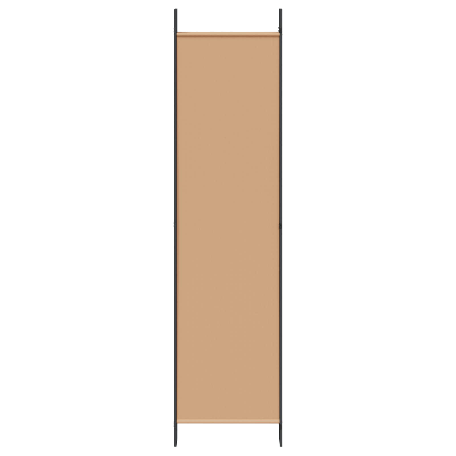 6-Panelen Kamerscherm Beige 300 x 200 cm Stof
